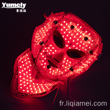 Masque LED à face léger